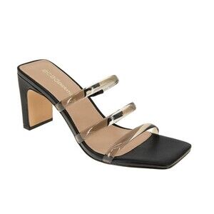 BCBGeneration Womens 10 M Black Smoke Falla Strappy High Heel Sandals NIB KC3
